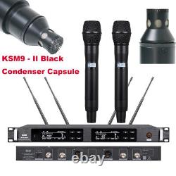 Système de microphone à condensateur KSM9 Gold sans fil numérique ULXD True Diversity UHF