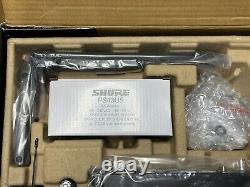 Système de microphone cravate sans fil Shure SLXD14/93 avec émetteur de corps et micro cravate WL93 de la bande H55