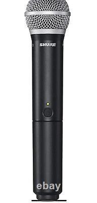 Système de microphone sans fil Shure BLX288/PG58 à main (États-Unis)