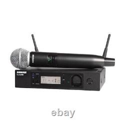 Système de microphone sans fil Shure GLXD24R/SM58-Z2 neuf dans sa boîte