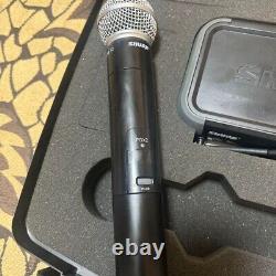 Système de microphone sans fil Shure PGX2 PGX4 avec étui de transport de bonne qualité