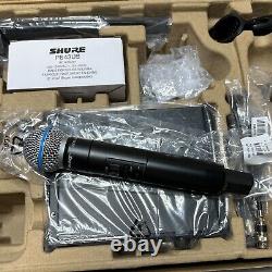 Système de microphone sans fil Shure SLXD24/B58 J52 avec micro vocal BETA58A à main