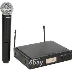 Système de microphone sans fil à main Shure BLX24R/SM58 Bande H10