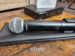 Système de microphone sans fil à main Shure BLX24R SM58 H9 512-542 MHz