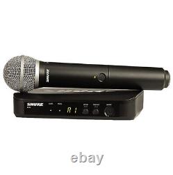 Système de microphone sans fil multi-canaux Shure BLX24R/PG58 pour performances en direct