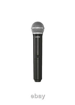 Système de microphone sans fil multi-canaux Shure BLX24R/PG58 pour performances en direct