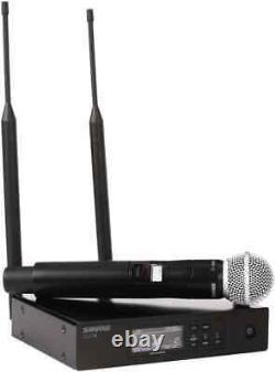 Système de microphone sans fil numérique Shure QLXD24/SM58-H50 pour microphone à main bande H50