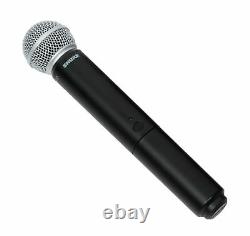 Système sans fil Shure BLX24/SM58 avec microphone vocal sans fil SM58 H11