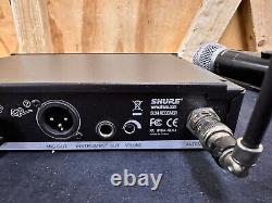 Système sans fil Shure SLX24 SM58 avec micro SLX2 et récepteur SLX4 G5 494-518 légal aux États-Unis