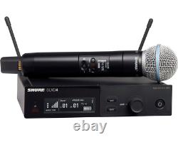 Système sans fil Shure SLXD24/B58-J52 avec émetteur Beta58A (558-602 + 614-616 MHz)