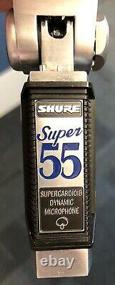 Très Nice Shure Super 55 Supercardoid Microphone Dynamique MIC