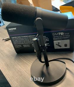 Utilisé Shure Sm7b Microphone Vocal Dynamique Cardioïde