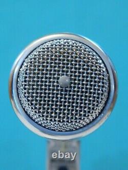 Vintage 1950s Electro Voice Dynamic Microphone Dans La Boîte Et Les Accessoires Shure Old