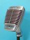 Vintage 1950s Shure 51 Dynamic Microphone And Desk Stand Antique Deco Old Usa