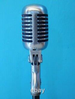 Vintage 1955 Shure 55s Microphone Dynamique Et Accessoires De Travail Elvis Chicago