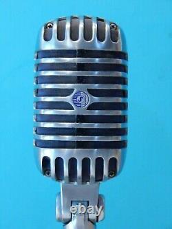 Vintage 1956 Shure 55s Microphone Dynamique Et Accessoires De Travail Elvis Antique