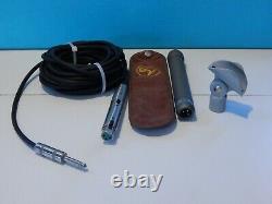 Vintage 1969 Electro Voice 654a Dynamic Microphone & Accessoires Shure USA Works