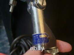 Vintage 60's Shure 55s Microphone Cardioid Dynamique Vieux Canon De Câble Elvis W