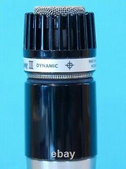 Vintage Années 1980 Shure 545d Dynamic Microphone In Box And Accessories Nos USA Old