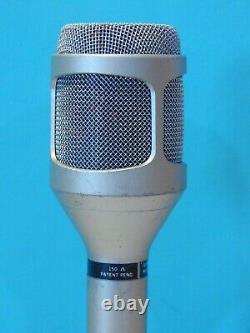 Vintage Années 1980 Shure Sm54 Dynamic Unidirectional Studio Microphone & Accessoires