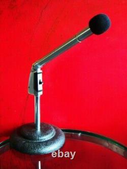 Vintage RARE Microphone dynamique Shure 578S des années 1960 avec accessoires SM-76 578 de haute impédance