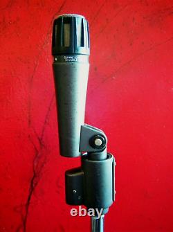 Vintage RARE Microphone dynamique cardioïde Dukane 7A882 des années 1970 avec double Z / Shure SM56