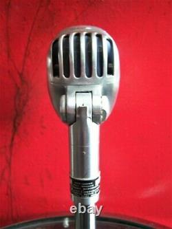 Vintage Rare 1961 Dukane 7a65 / Shure 55 S Microphone Dynamique W Accessoires # 3