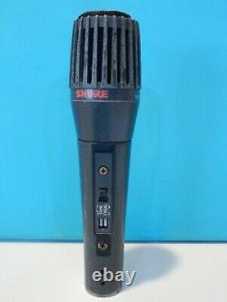 Vintage Rare Shure Pe47l Dynamic Low Z Microphone And Accessories Shure 548 Etats-unis