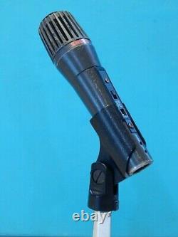Vintage Rare Shure Pe47l Dynamic Low Z Microphone And Accessories Shure 548 Etats-unis