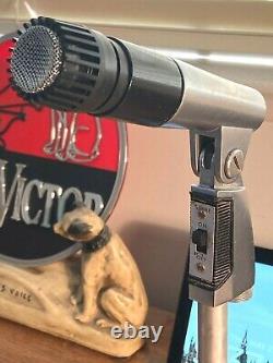 Vintage Shure 545s Série II Microphone Dynamique Fonctionnant À 100%, Câble Inclus