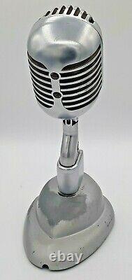 Vintage Shure 55 Fatboy Microphone Cardioid Dynamique Elvis Rénové