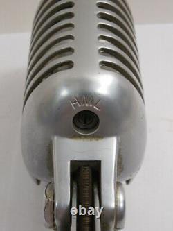 Vintage Shure Bros Modèle 55s Microphone Dynamique Unidyne
