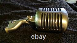 Vintage Shure Microphone Modèle 55s Unidyne Dynamic Non Testé