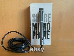 Vintage Shure Modèle 578 Omnidyne Microphone Dynamic Brand New In Box