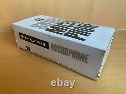 Vintage Shure Modèle 578 Omnidyne Microphone Dynamic Brand New In Box