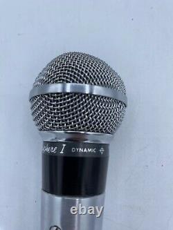 Vintage Shure Modèle Pe 56d Unisphère Microphone Cardioïde Dynamique Testé