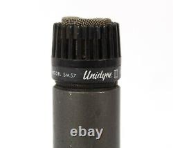 Vintage Shure Unidyne III Sm57 Xlr Microphone Cardioïde Fabriqué Aux États-unis, Testé