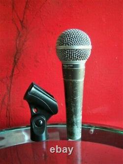 Vintage USA 1970 Shure Brothers Sm58 Cardioid Microphone Dynamique W Extras # 1