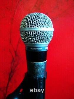 Vintage USA années 1970 Shure PE50SP microphone dynamique cardioïde SM58 avec pince micro 5