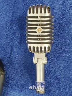 Vintage Unidyne Modèle 55s Ser. 5548 Brothers Microphone Dynamique Avec Sacs